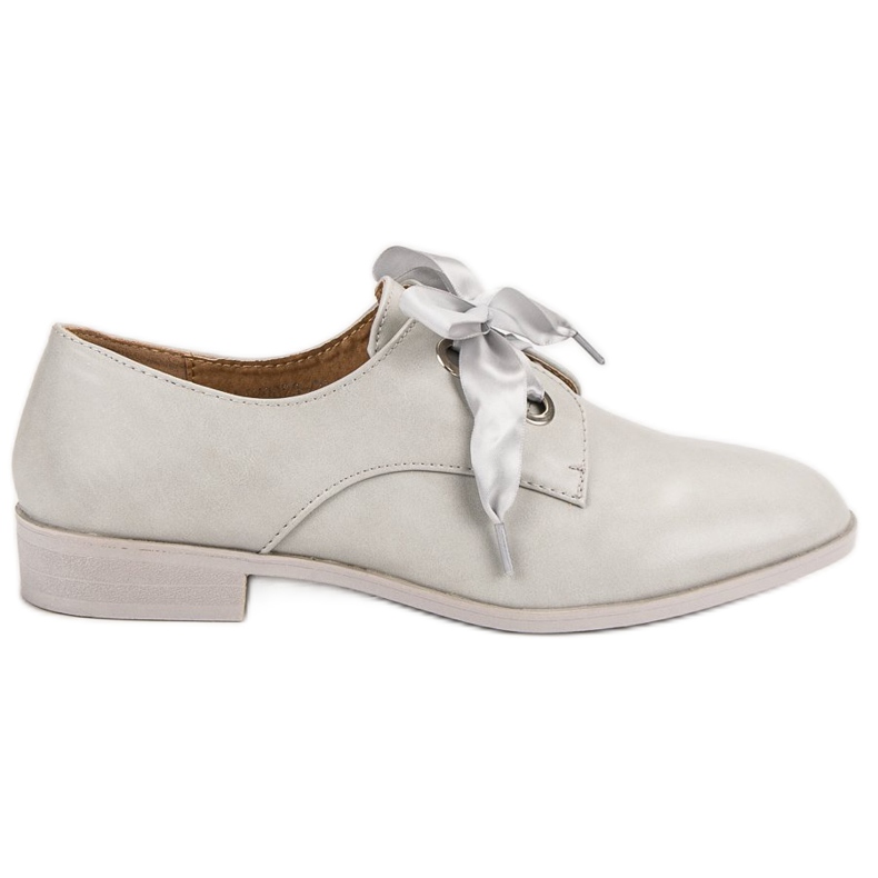 Tina&Co Vázané brogues šedá