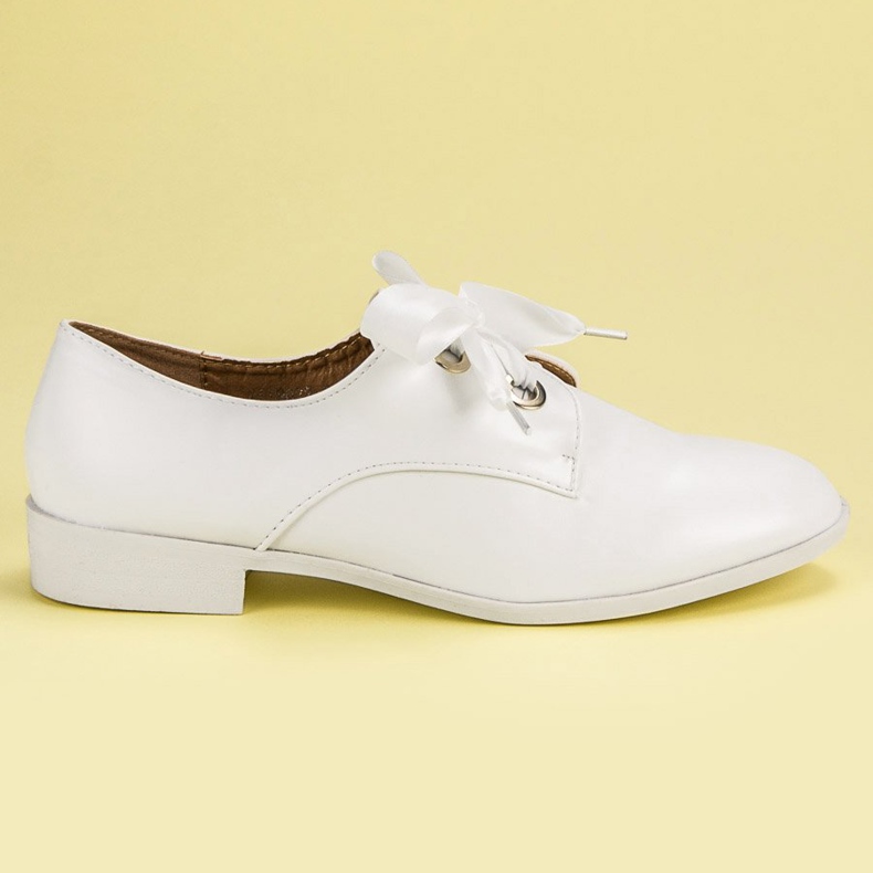 Tina&Co Vázané brogues bílý