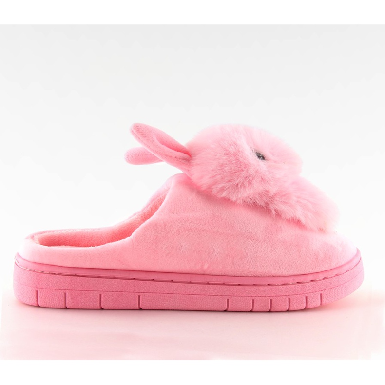 Dámské růžové pantofle zajíčci MA01 Pink růžový