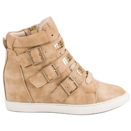 Mazzoni Pohodlné tenisky hnědý