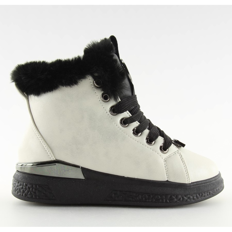 Černé izolované tenisky F506 bílé bílý