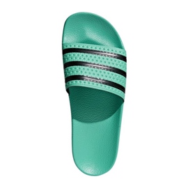 Adidas Originals Adilette Slides U CQ3100 černý zelený