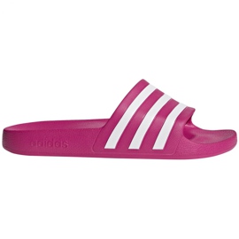 Pantofle Adidas Adilette Aqua F35536 červený vícebarevný