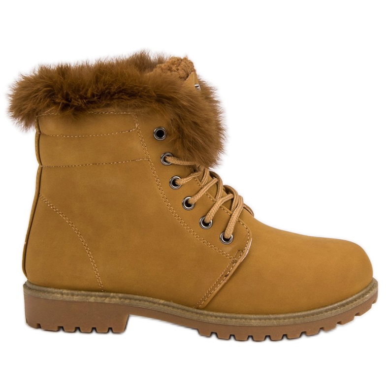 Queentina Velbloudí lovci s kožešinou hnědý