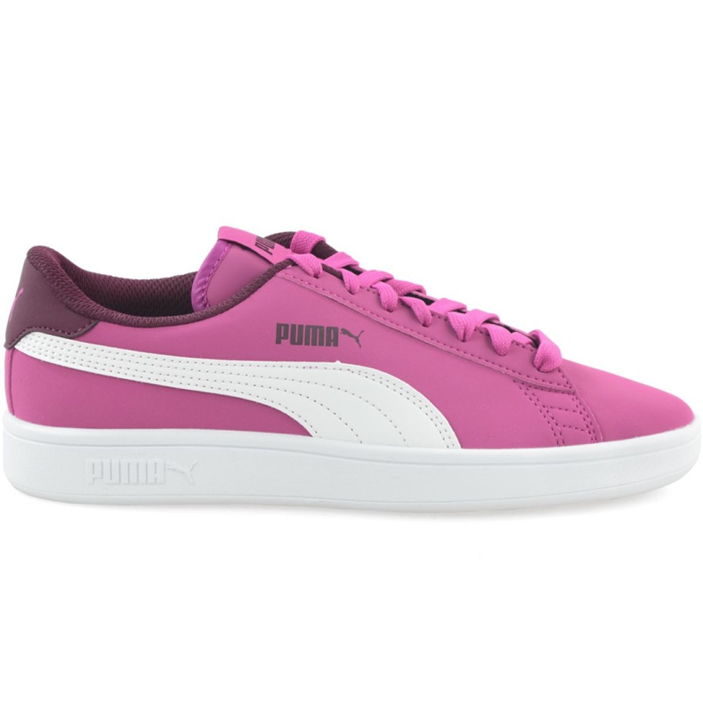 Puma Smash v2 Buck Jr 365182 06 bílý růžový