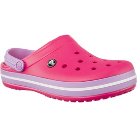 Crocs Crocband Paradise Pink Iris vícebarevný