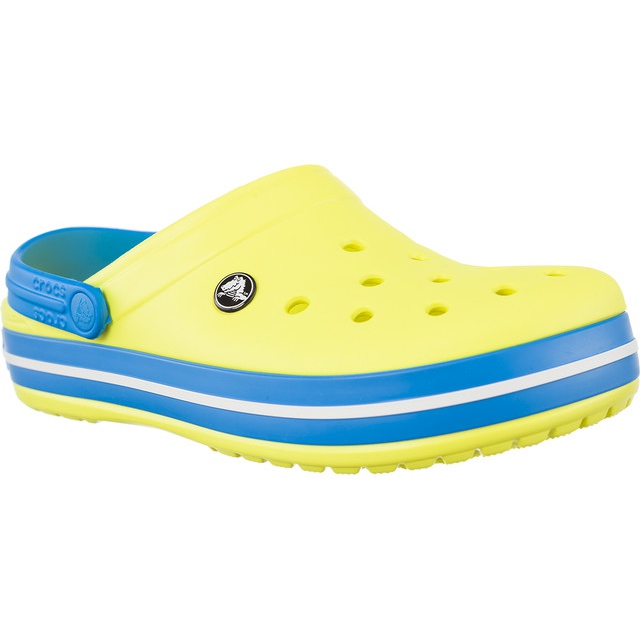 Crocs Crocband Tennis Ball Green Ocean vícebarevný
