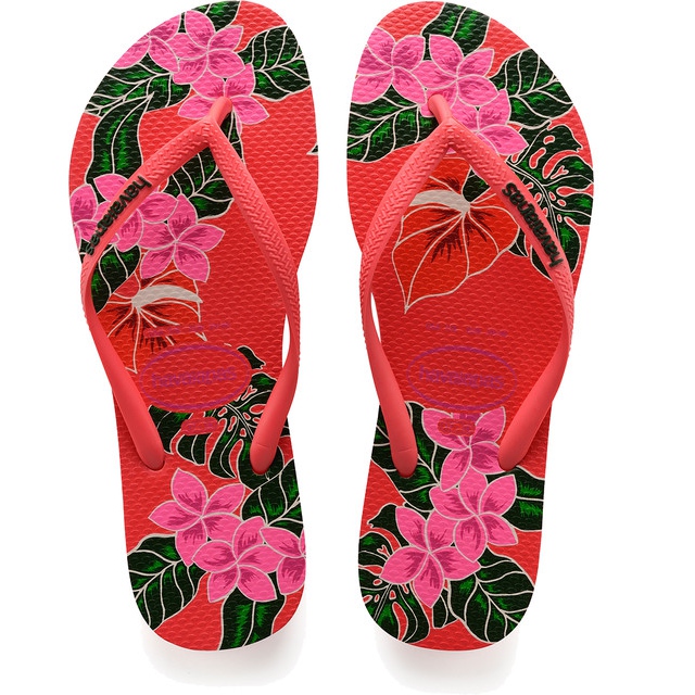 Havaianas Tenký květinový Coralnew vícebarevný Havaianas Tenký květinový Coralnew vícebarevný