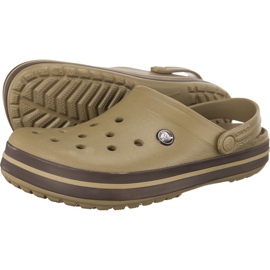 Crocs Crocband Khaki Espresso hnědý