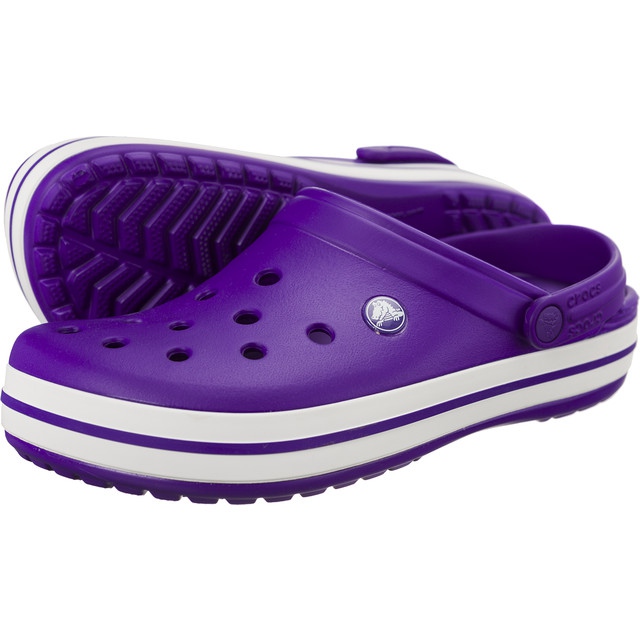 Crocs Crocband ultrafialové bílé vícebarevný