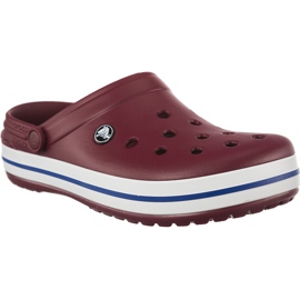 Crocs Crocband Garnet White vícebarevný
