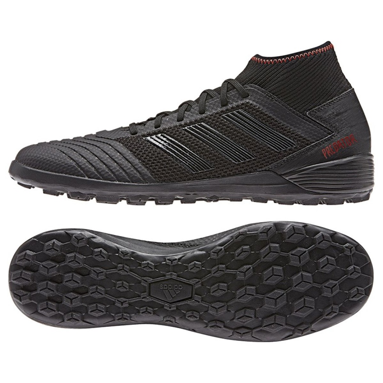Kopačky Adidas Predator 19.3 Tf M D97961 vícebarevný černá