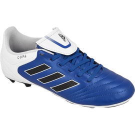 Kopačky Adidas Copa 17.4 FxG Jr BA9734 modrý modrý