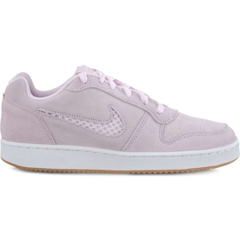 Nike Wmns Ebernon Low Prem 600 růžová pěna růžová pěna černá fialová růžový