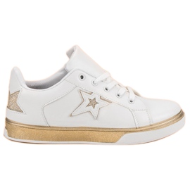 Dámská sportovní obuv bílý žlutá Dámská sportovní obuv bílý žlutá