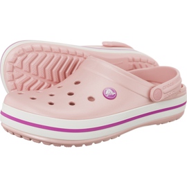 Crocs Crocband Pearl Pink Wild Orhid růžový