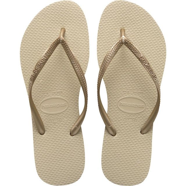 Havaianas Tenký písek šedý světle zlatý