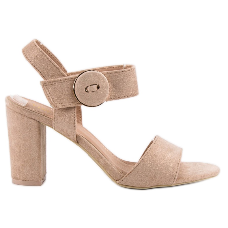 Béžové sandály na baru VINCEZA béžový