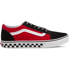 Vans Starý Skool VI7 Logo Pop černý True White černá vícebarevný červené