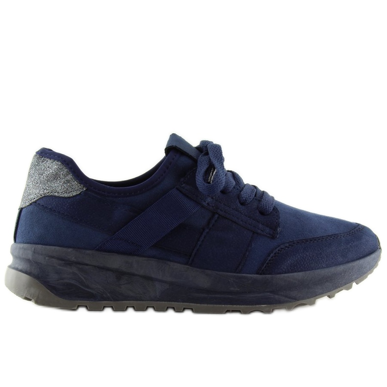 Tmavě modrá sportovní obuv X-9733 Blue námořnická modrá