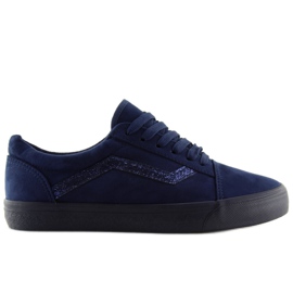 Tmavě modré tenisky Vans B318-10 Dark Blue námořnická modř