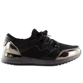 Černá sportovní obuv 6241 Černá černý