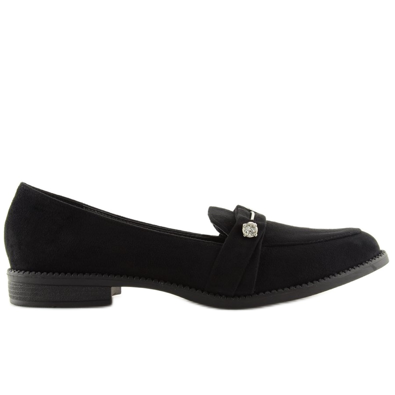 Černé dámské mokasíny 3117 Black černá