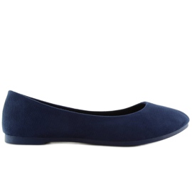 Dámské tmavě modré balerínky JX1018 Navy námořnická modř