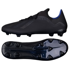 Kopačky Adidas X 19.3 Fg M D98076 vícebarevný černý