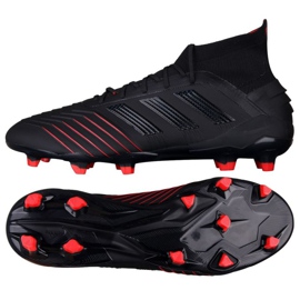 Kopačky Adidas Predator 19.1 Fg M BC0551 černá černá