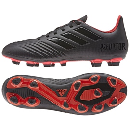 Kopačky Adidas Predator 19.4 FxG M D97960 vícebarevný černý