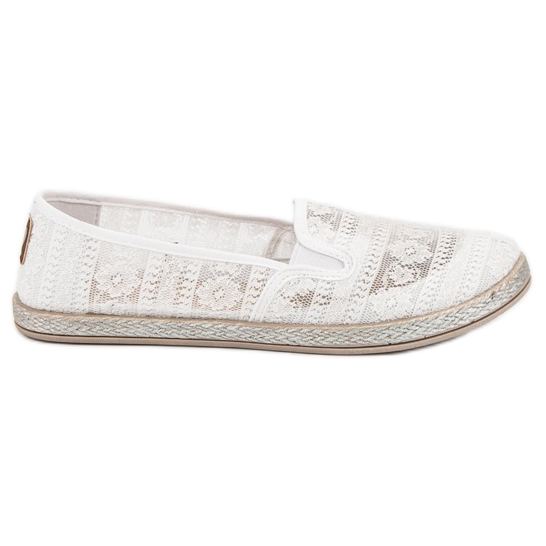 Krajkové slipy MCKEYLOR bílý