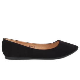 Balerínky mandlově černé prsty WD39P Black černý