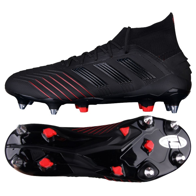 Kopačky Adidas Predator 19.1 Sg M G26979 černá černá Kopačky Adidas Predator 19.1 Sg M G26979 černá černá