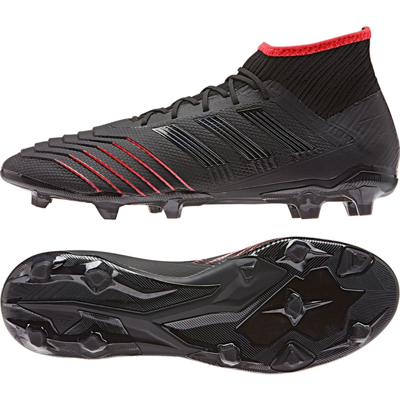 Kopačky Adidas Predator 19.2 Fg M D97939 černá černá Kopačky Adidas Predator 19.2 Fg M D97939 černá černá