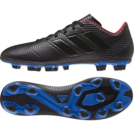 Kopačky Adidas Nemeziz 18.4 FxG M D97991 vícebarevný černý
