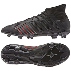 Kopačky Adidas Predator 19.1 FG Jr D97997 černý