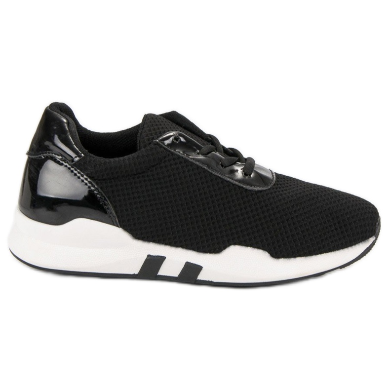 Módní sportovní obuv černá