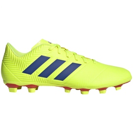 Kopačky Adidas Nemeziz 18.4 FxG M BB9440 žluť žluť