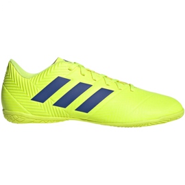 Sálová obuv adidas Nemeziz 18.4 In M BB9469 žlutá žlutá Sálová obuv adidas Nemeziz 18.4 In M BB9469 žlutá žlutá