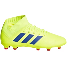 Kopačky Adidas Nemeziz 18.3 Fg Jr CM8505 žluť žluť