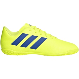 Sálová obuv adidas Nemeziz 18.4 In Jr CM8519 žluť žluť