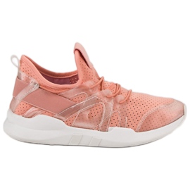 Módní sportovní obuv růžový