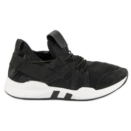 Módní sportovní obuv černý