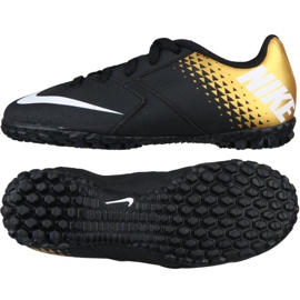 Kopačky Nike Bomba X Tf Jr 826488-077 černý černý
