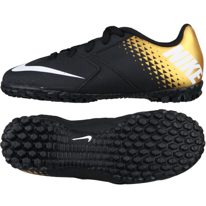 Kopačky Nike Bomba X Tf Jr 826488-077 černá černá
