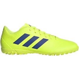 Kopačky Adidas Nemeziz 18.4 Tf M BB9473 žlutá žlutá Kopačky Adidas Nemeziz 18.4 Tf M BB9473 žlutá žlutá