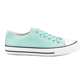 J. Star Klasické mátové tenisky zelený