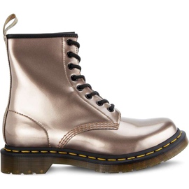 Dr. Martens 1460 Vegan Chrome Rose Gold žluť vícebarevný