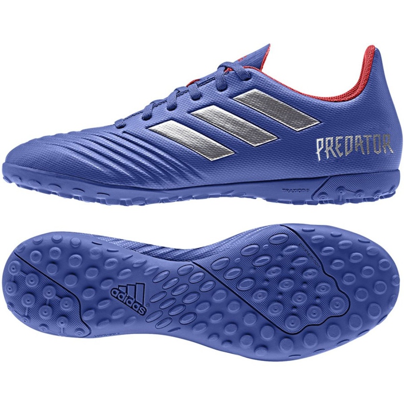 Kopačky Adidas Predator 19.4 Tf M BB9085 modrý modrý